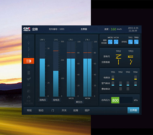 中國中車監(jiān)控顯示屏界面設(shè)計(jì)及QT、Codesys、Fltk開發(fā)