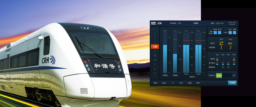 中國(guó)中車 城軌車及動(dòng)車顯示屏界面設(shè)計(jì)及QT、Codesys、Fltk界面及控件開(kāi)發(fā)